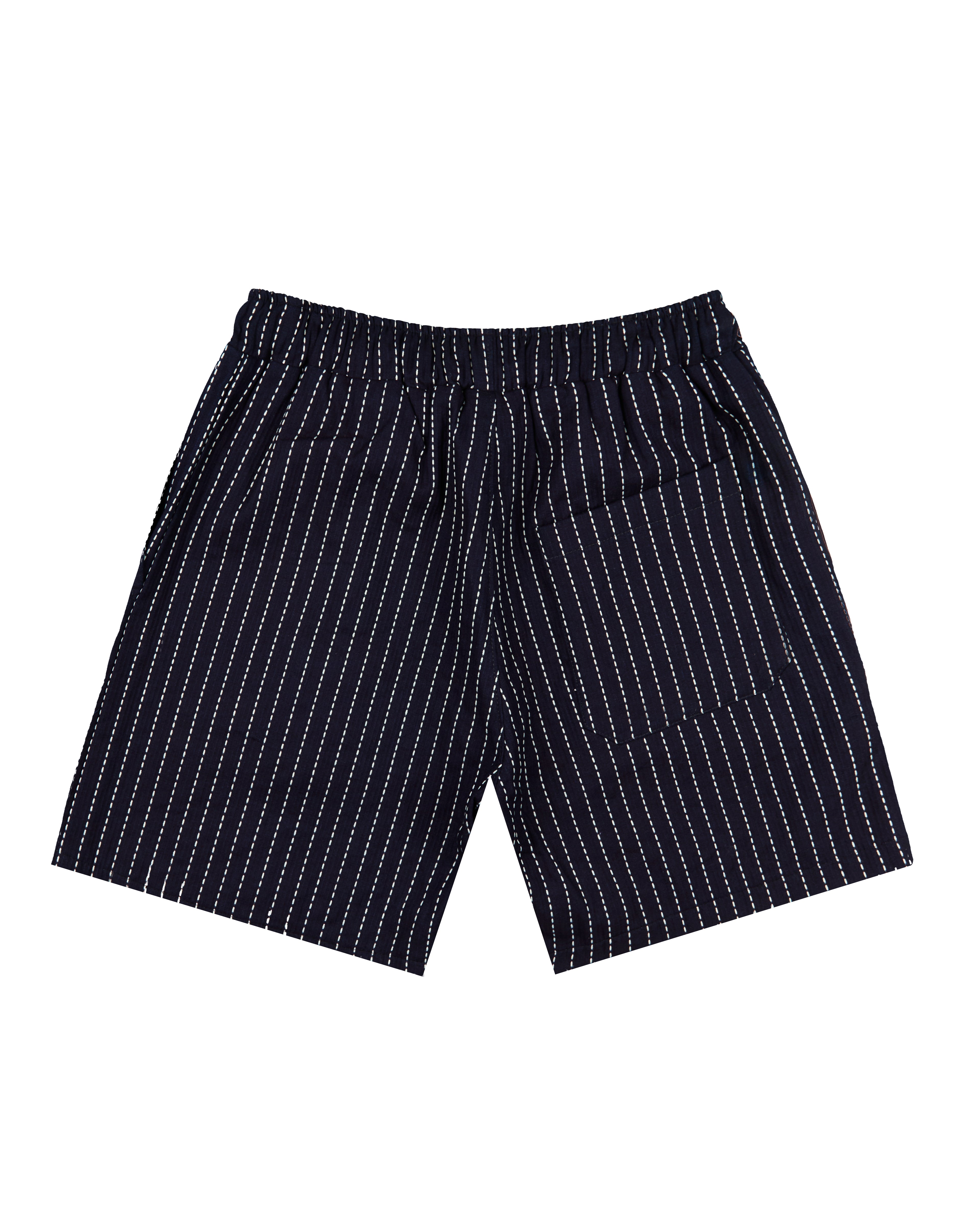 THE HERITAGE STRIPED SHORTS