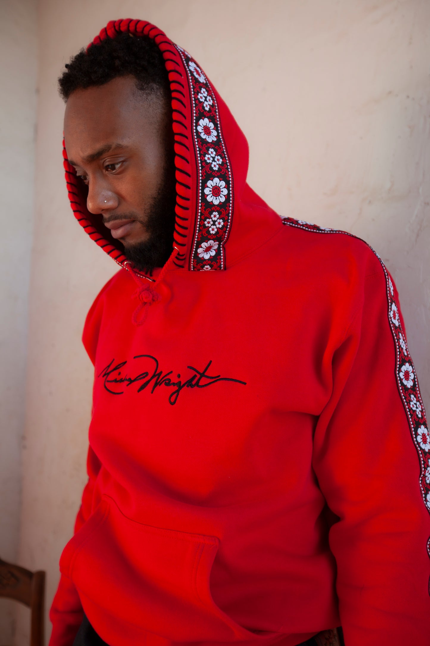 MICHAEL WRIGHT LOGO HOODIE